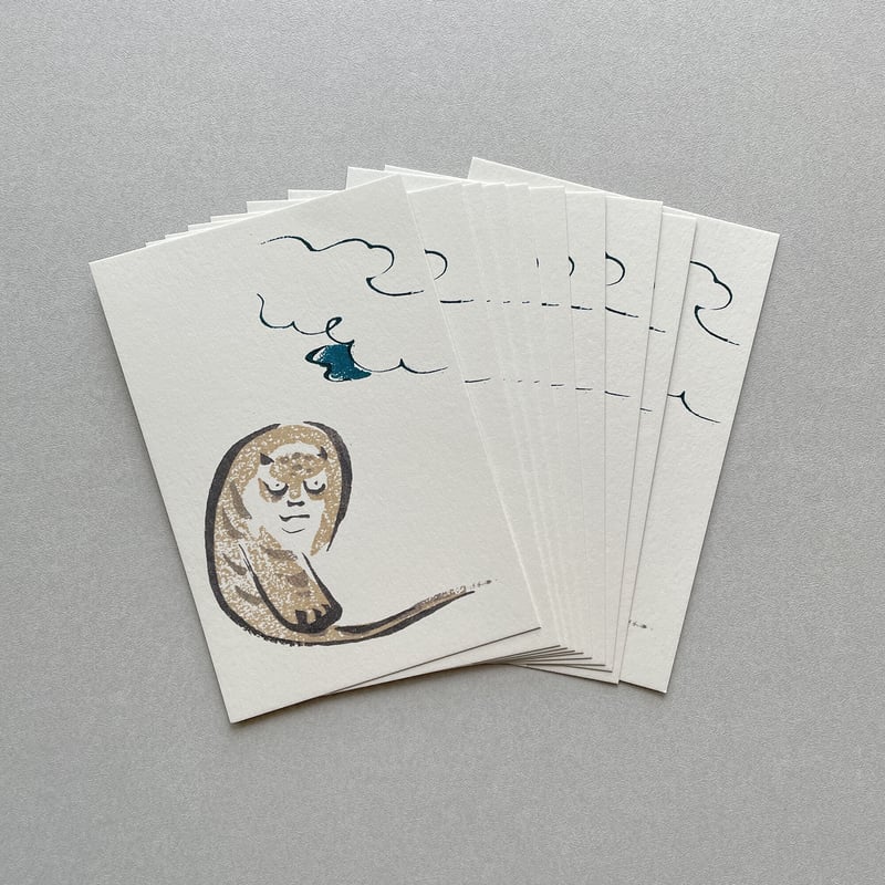 83 original ／ 鳥獣略画式 絵はがき トラ [鍬形蕙斎] | はちみせ （83）