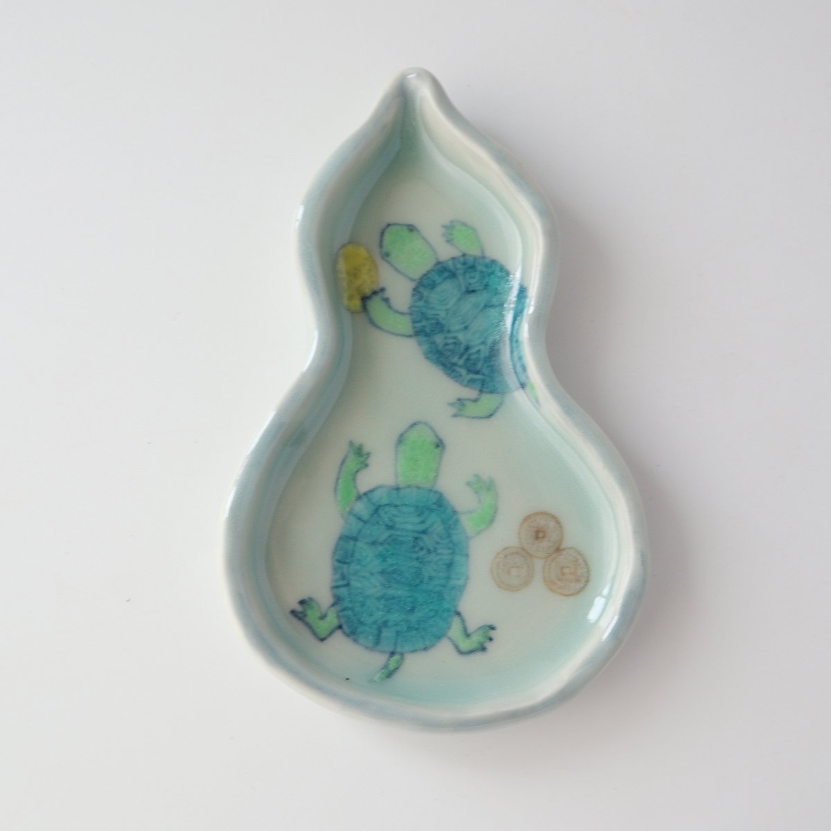 ひょうたん型鮫肌秞陶器 esou ceramics ／ ひょうたん豆皿 6-Type | はちみせ （83）