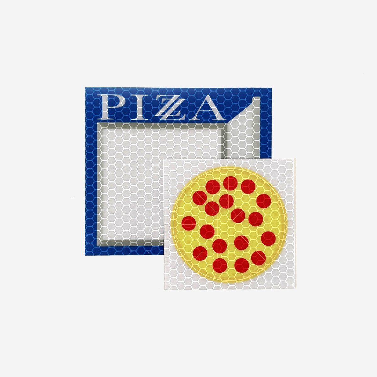 前田 麦 ／ PIZZA ｜高輝度反射ステッカー | はちみせ （83）