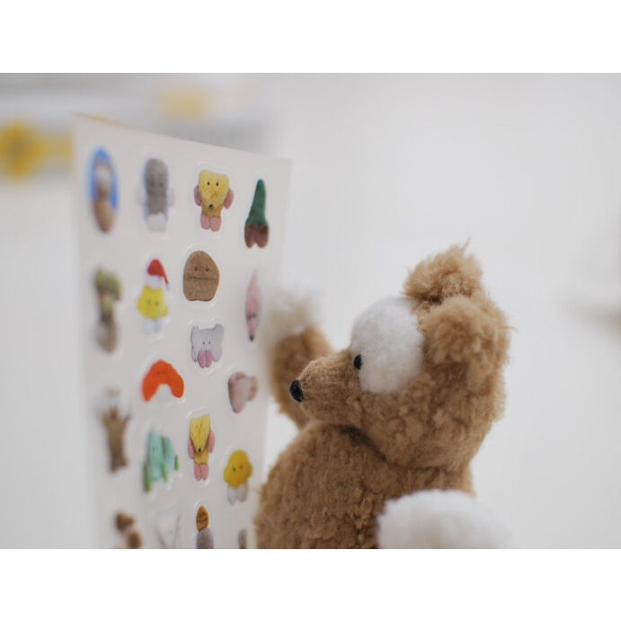 カネヒラ ／ ぬいぐるみシール 25｜vol.1 | はちみせ （83）