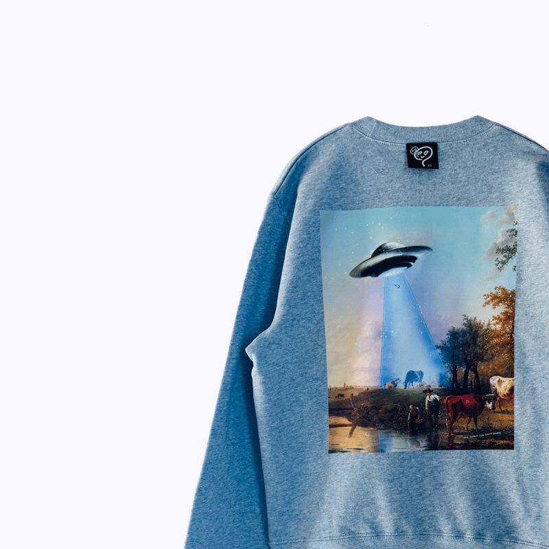 83 original ／ LOOK BEHIND! スウェット｜グレー | はちみせ （83）