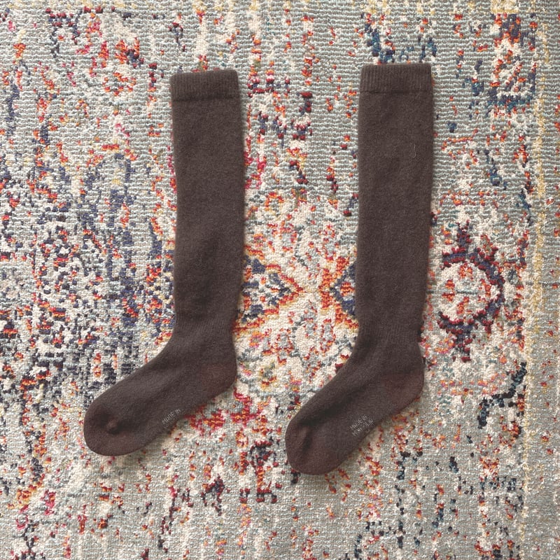 ヤクウール100% ヒザ下ソックス｜ ロング | はちみせ （83）