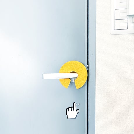 8Bit ハンドカーソル ピアス Hand Cursor