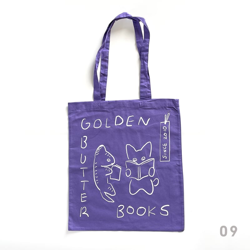 Penelope ターコイズ トートバッグ 多田玲子 ／ GOLDEN BUTTER BOOKS トートバッグ 16-Color | はち