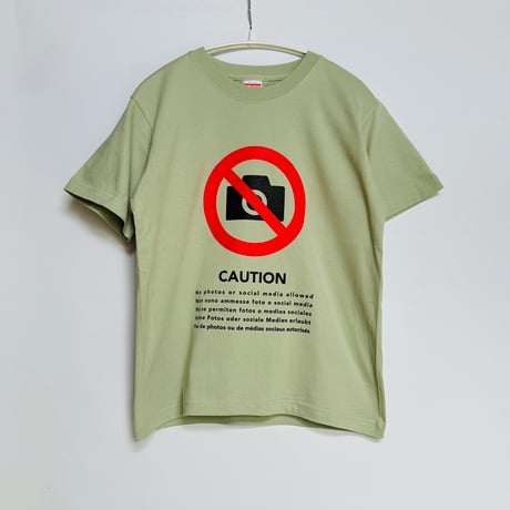 83 original ／ 撮影禁止 Tシャツ