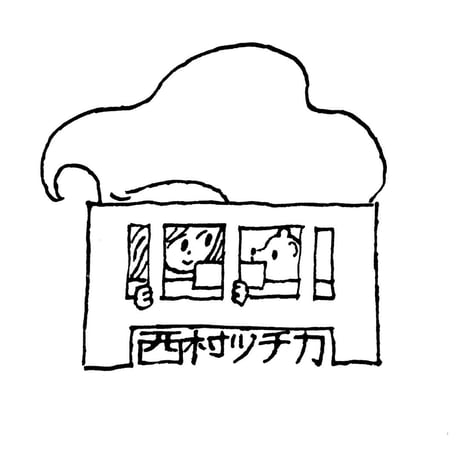 西村ツチカ ／ 白くまミラー