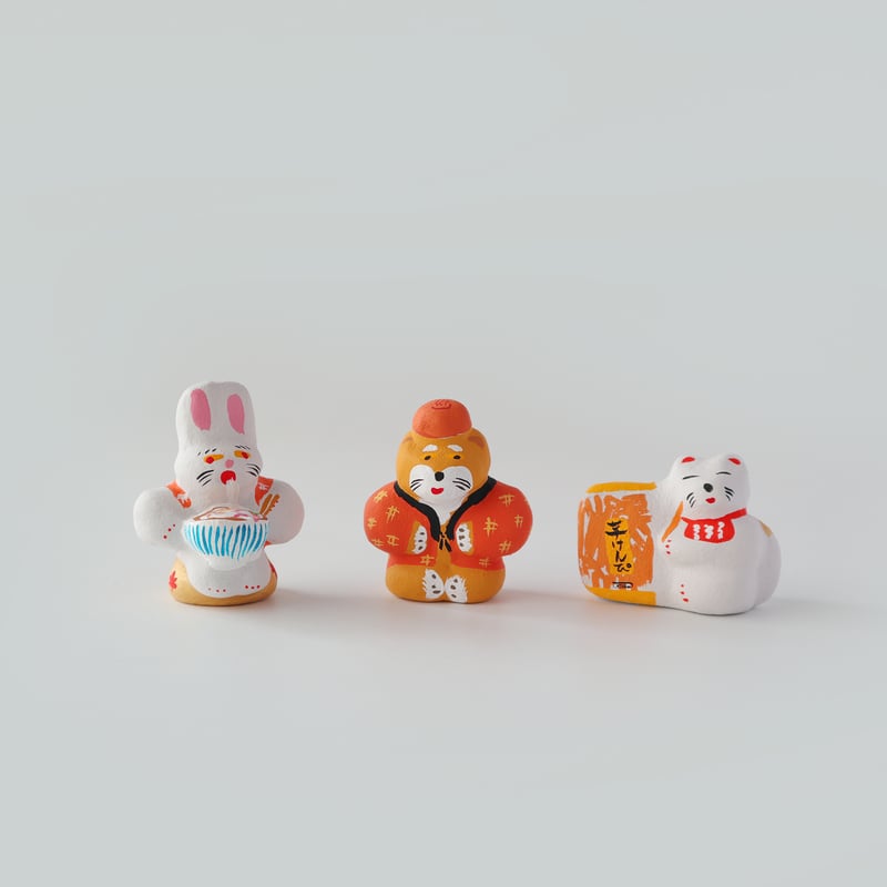 habotan ／ 土人形（普) ｜10月 秋の動物たち | はちみせ （83）