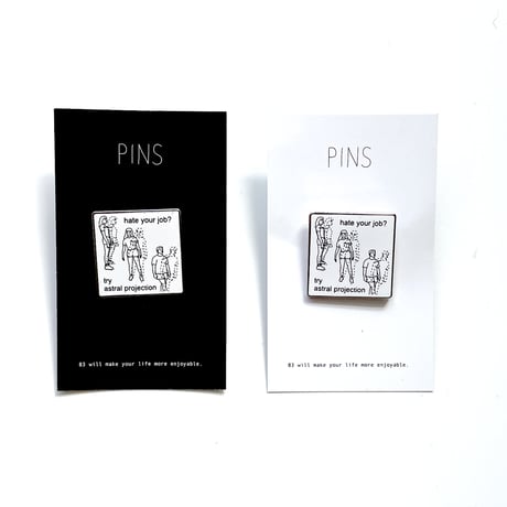 PINS  幽体離脱ピンバッジ