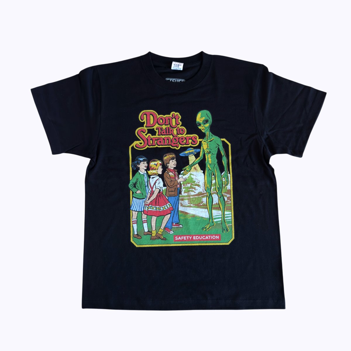 STEVEN RHODES T-shirt / Dont talk to strangers：
