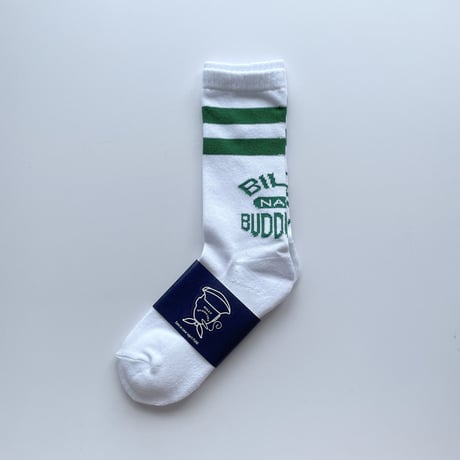 Socks TAKE NAVY Green｜BILLY BUDDUSKY
