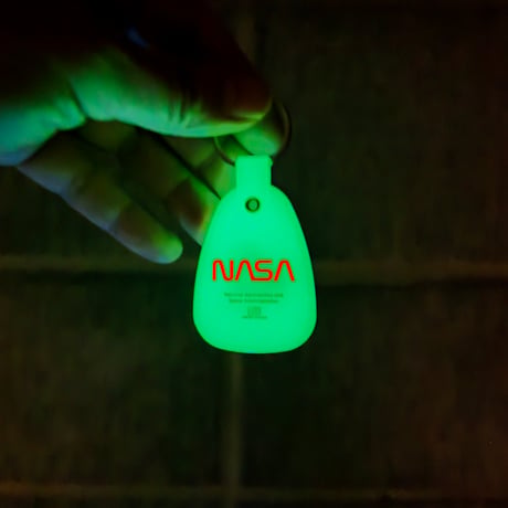 NASA WESTERN SADDLE KEY RING（Glow)