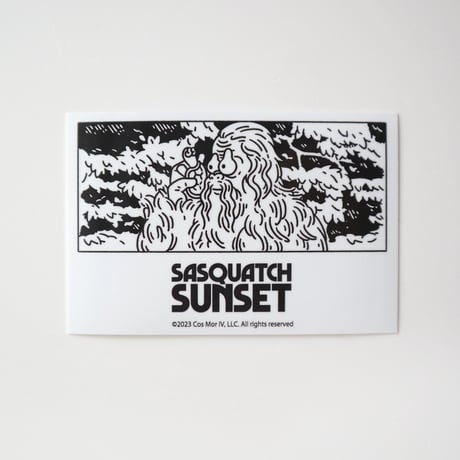 前田 麦 ／ Sasquatch Sunset Sticker