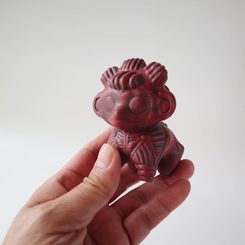 みみちゃ出品 乙幡啓子 ／ 遮光器 土偶犬「ドッグゥ」｜みみずく土偶：07