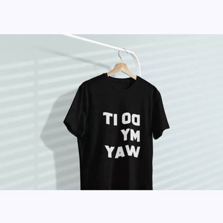 83 original ／Do It My Way 鏡文字TEE