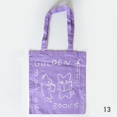 多田玲子 ／ GOLDEN BUTTER BOOKS トートバッグ 18-Color