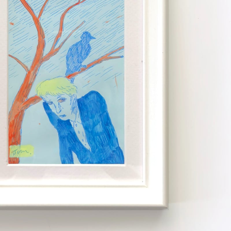 斎藤潤一郎 ／ 原画 ここに来た理由がわからない No.10 | はちみせ （83）