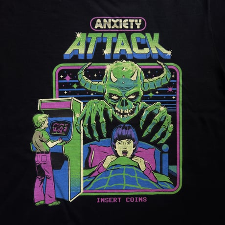 STEVEN RHODES T-shirt / Anxiety Attack：05
