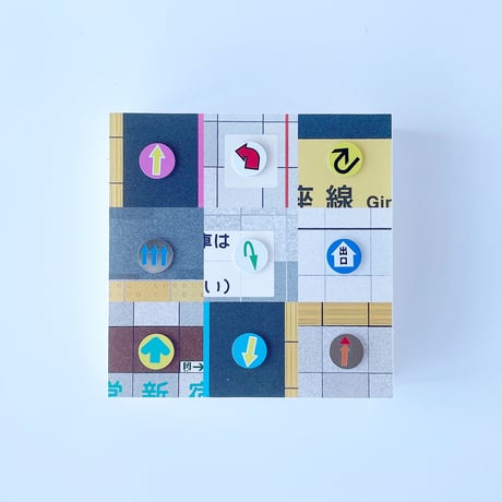 haco ／ Arrow/station Pushpin｜9-Set