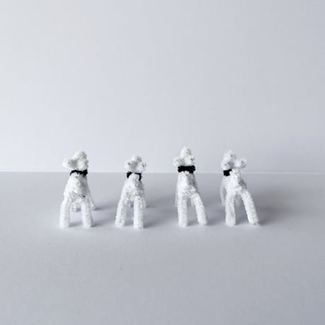 MOLER ／ mogol white 4dogs sets｜7
