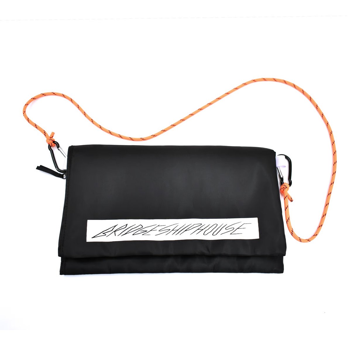 BRIDGE SHIP HOUSE ／ Burning Stick サコッシュ <BLACK×