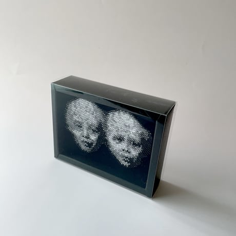 のそ子 ／ Twins Brooch ｜老  [ 双子 ブローチ ]