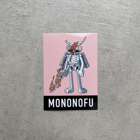 前田 麦 ／EOF Sticker  "MONONOFU"
