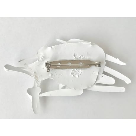 Maki Matsumoto ／ brooch EX-LL WHITE