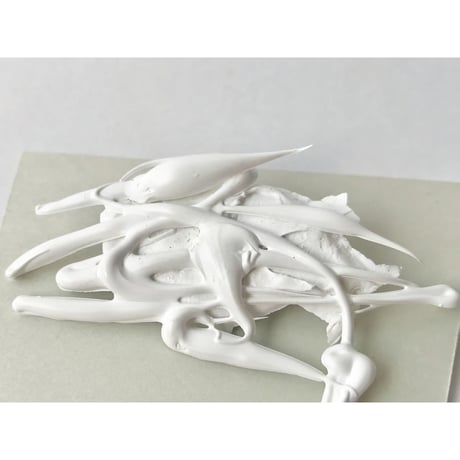 Maki Matsumoto ／ brooch EX-LL WHITE