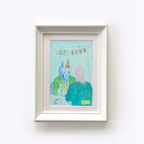 斎藤潤一郎 ／ 原画 Happy Birthday B No.7