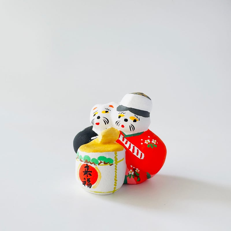 habotan ／ 土人形（特大) ｜新郎新婦 | はちみせ （83）