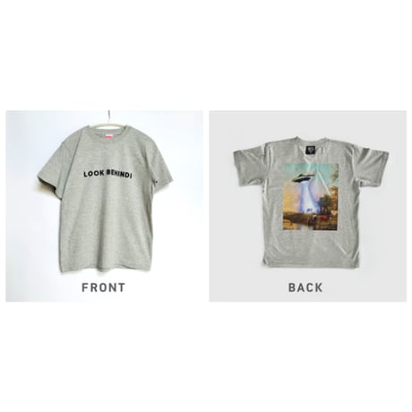 83 original ／ LOOK BEHIND! Tシャツ ｜グレー