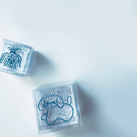 透明スタンプ「氷印」4-Type