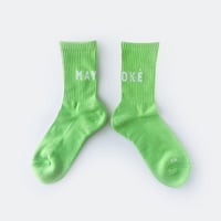 MAYOKÉ  ／  MAYOKÉ SOCKS  ｜LIME