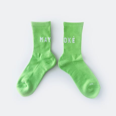 MAYOKÉ  ／  MAYOKÉ SOCKS  ｜LIME