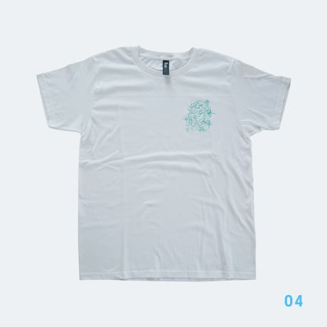 millitsuka × fumika hasegawa ／ シルクスクリーンTシャツ