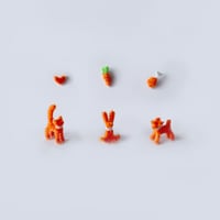 MOLER ／ mogol orange 3animals sets｜15