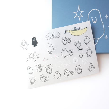 空想アパートメント カネヒラ シール ステッカー 缶バッジ レモンの赤ちゃん レモンの赤ちゃん | STORES