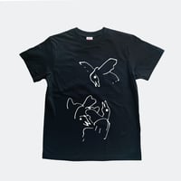 やまうちたかし × 83 ／ 三羽烏Tシャツ