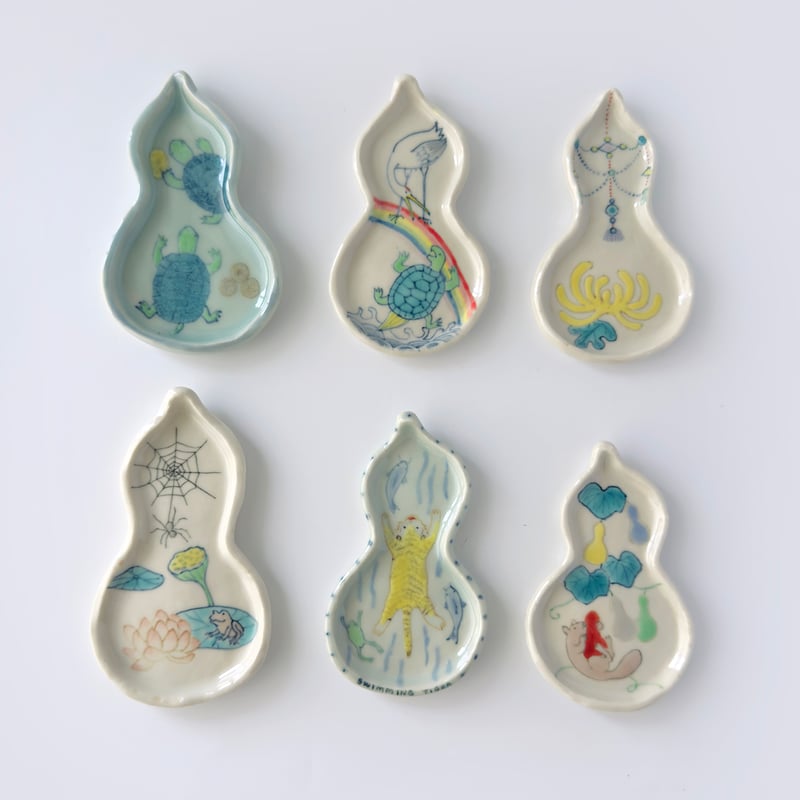 esou ceramics ／ ひょうたん豆皿 6-Type | はちみせ （83）