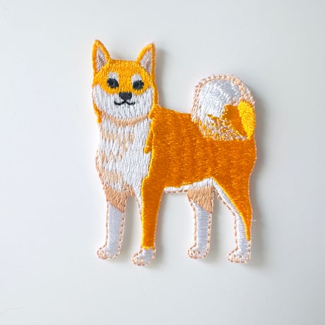 刺繍ワッペン｜わんこ