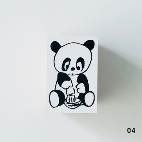 チャンキー松本 ／ パンダスタンプ｜6-Type