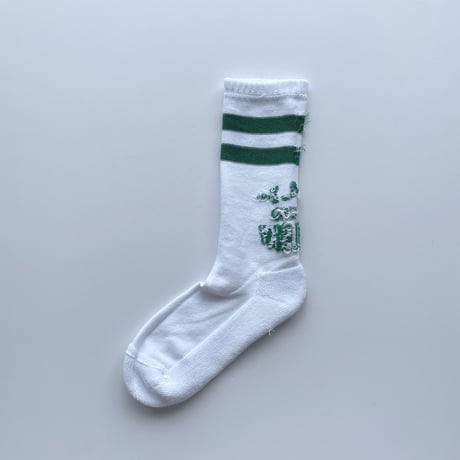 Socks TAKE NAVY Green｜BILLY BUDDUSKY