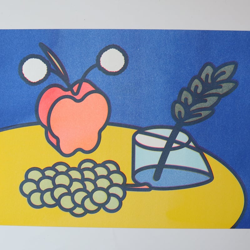 fumika hasegawa ／ リソグラフポスター | はちみせ （83）