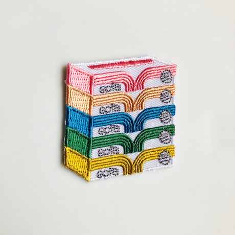 刺繍ワッペン｜家の中