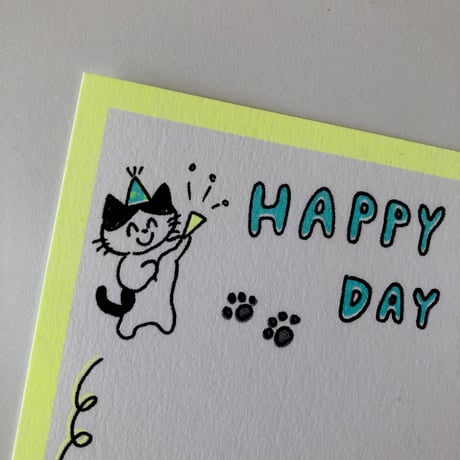 りかちゃん ／ いぬ　ねこ バースデーカード