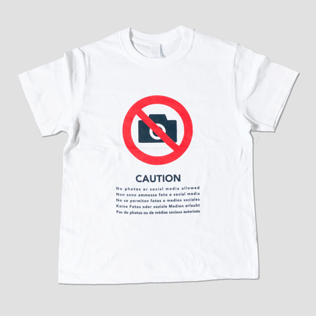 83 original ／ 撮影禁止 Tシャツ