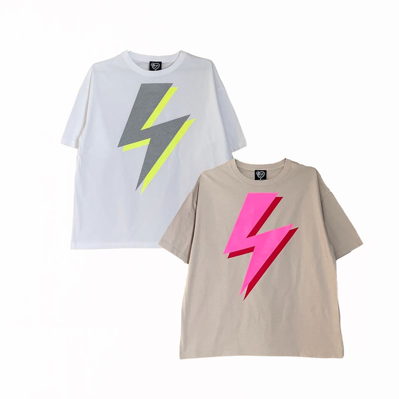 83 original / 雷 Tshirt |ビッグシルエット | はちみせ (83) 83 original / 雷 Tshirt |ビッグシルエット | はちみせ (83)