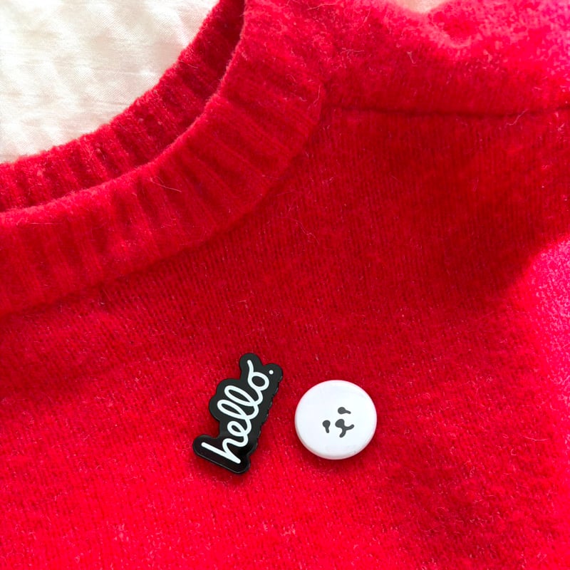 八重樫王明 ／ 缶バッジ ビションフリーゼ | はちみせ （83）