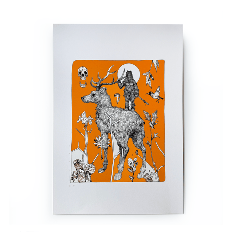 寺田克也 ／ Sasquatch Poster Print Edition 限定販売