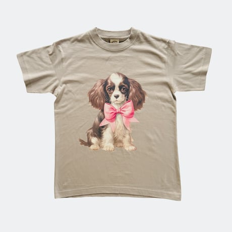 83 original  ／ リボンが大きすぎる犬TEE